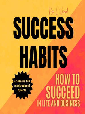 cover image of SUCCESS HABITS